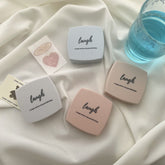 Estuche para lentes de contacto de colores Ins Simple